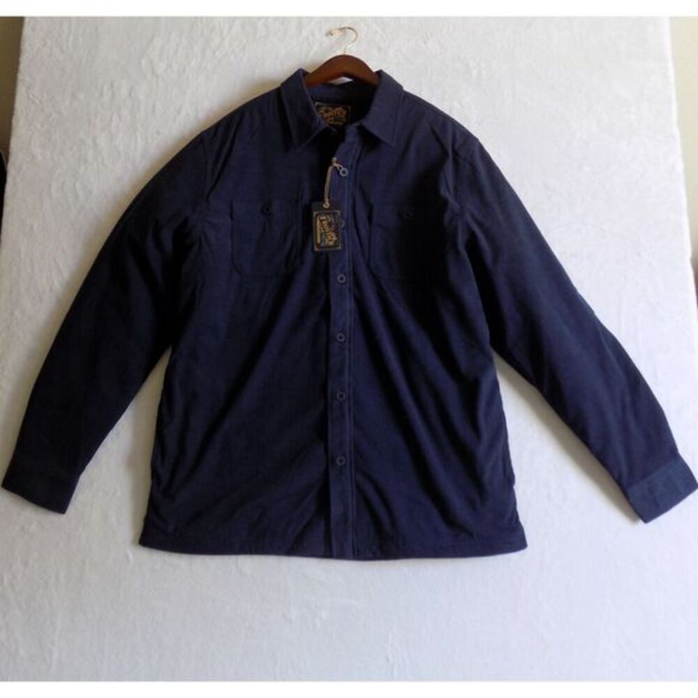 Frontier Threads Men's Sherpa-Lined Corduroy Shirt Jacket